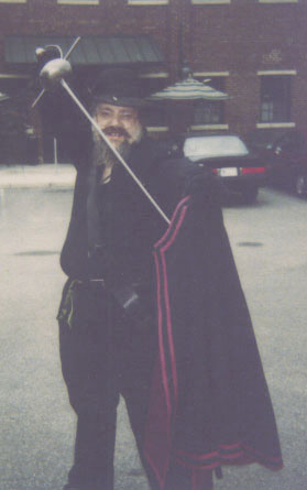 Malkinius mugging the camera.