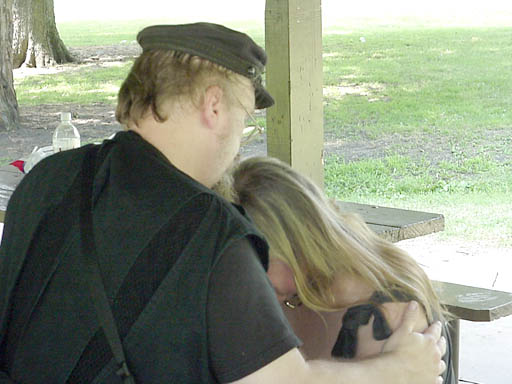 A cery emotional moment.
